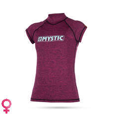 Mystic Womens Star Short Sleeve Rash Vest - Pink Mystic Womens Star Short Sleeve Rash Vest - Pink