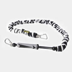Mystic Kitesurfing Leash Neo Handle Pass - Black/White Mystic Kitesurfing Leash Neo Handle Pass - Black/White