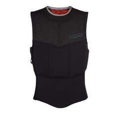 Mystic LEN10 Side-Zip Kitesurf Impact Vest - Black/White Mystic LEN10 Side-Zip Kitesurf Impact Vest - Black/White