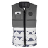 Mystic Magician Front-Zip Impact Vest - Grey
