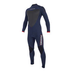 Mystic Majestic 5/3mm Back-Zip Wetsuit - Navy Mystic Majestic 5/3mm Back-Zip Wetsuit - Navy