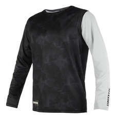 Mystic Majestic Long-Sleeve Quickdry Top - Black