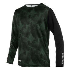 Mystic Majestic Long-Sleeve Quickdry Top - Dark Olive