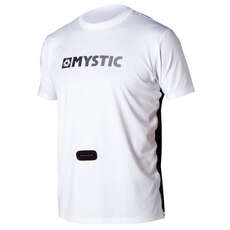 Mystic Majestic Loosefit Kitesurfing SS Rashvest 2014 - White Mystic Majestic Loosefit Kitesurfing SS Rashvest 2014 - White