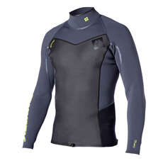 Mystic Majestic Neoprene Long Sleeves Vest - Grey