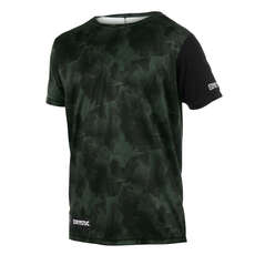 Mystic Majestic Short-Sleeve Quickdry Top - Dark Olive