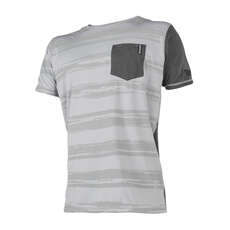 Mystic Majestic Shortsleeve Quickdry - Grey/White Mystic Majestic Shortsleeve Quickdry - Grey/White