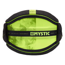Mystic Majestic Waist Harness 2022 - Black/Lime - No Spreader Bar