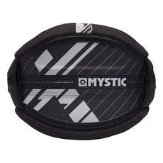 Mystic Majestic X Waist Harness 2022 - Black/White - No Spreader Bar