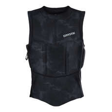 Mystic Majestic Zip-Free Kite Impact Vest - Black/White Mystic Majestic Zip-Free Kite Impact Vest - Black/White