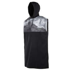 Mystic LEN10 Quickdry Poncho  - Black/White