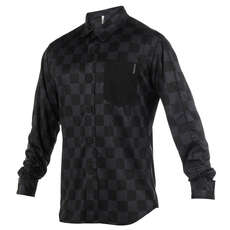 Mystic Shred Blouse Long-Sleeve Quickdry Top - Black Mystic Shred Blouse Long-Sleeve Quickdry Top - Black