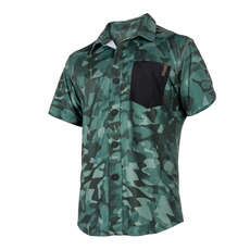 Mystic Shred Blouse Shortsleeve Quickdry - Green Allover Mystic Shred Blouse Shortsleeve Quickdry - Green Allover