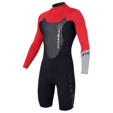 Mystic Star 3/2 Kitesurfing Longarm Shorty 2014 - Black/Red
