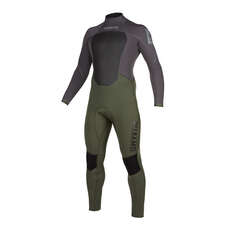 Mystic Star 4/3mm Back-Zip Fullsuit Wetsuit - Grey Green Mystic Star 4/3mm Back-Zip Fullsuit Wetsuit - Grey Green