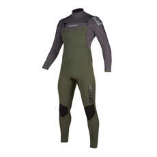 Mystic Star 5/3mm Double Front-Zip Fullsuit Wetsuit - Grey Green Mystic Star 5/3mm Double Front-Zip Fullsuit Wetsuit - Grey Green