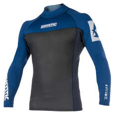 Mystic Star Neoprene 2mm Long-Sleeve Vest - Navy