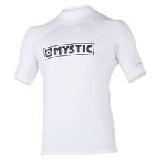 Mystic Star Short-Sleeve Rash Vest - White