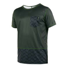 Mystic Suprem Short-Sleeve Quickdry Top - Dark Olive Mystic Suprem Short-Sleeve Quickdry Top - Dark Olive