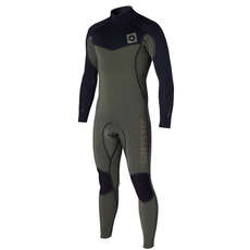 Mystic VOLTAGE 4/3 GBS Backzip Wetsuit 2015 - Army