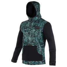 Mystic Voltage Sweat Neoprene Hoody - Green Allover Mystic Voltage Sweat Neoprene Hoody - Green Allover