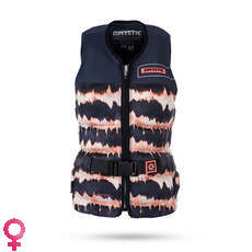 Mystic Dazzled Women Front-Zip Impact Vest - Pink Mystic Dazzled Women Front-Zip Impact Vest - Pink