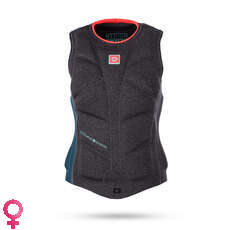 Mystic Diva Women Back-Zip Impact Vest - Teal Mystic Diva Women Back-Zip Impact Vest - Teal