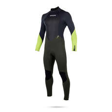 Mystic Star 5/4 Back-Zip Fullsuit Wetsuit - Army