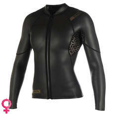 Mystic Womens Diva Long Sleeve Neoprene Jacket - Black Mystic Womens Diva Long Sleeve Neoprene Jacket - Black