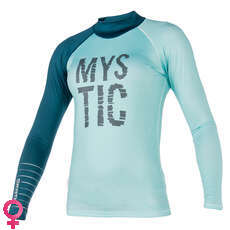 Mystic Women Dutchess Longsleeve Rash Vest - Teal Mystic Women Dutchess Longsleeve Rash Vest - Teal