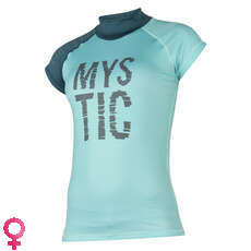 Mystic Women Dutchess Shortsleeve Rash Vest - Teal Mystic Women Dutchess Shortsleeve Rash Vest - Teal