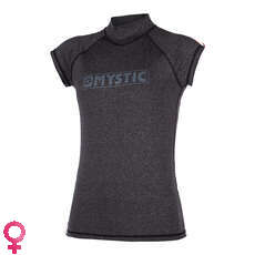Mystic Women Star Shortsleeve Rash Vest - Black Mystic Women Star Shortsleeve Rash Vest - Black