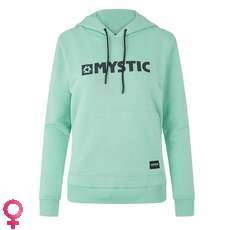 Mystic Womens Brand Hoodie Sweat - Mist Mint Mystic Womens Brand Hoodie Sweat - Mist Mint