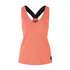 Mystic Womens Caia Singlet - Faded Coral