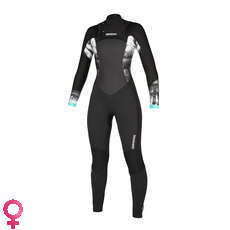 Mystic Womens Diva 5/3mm Double FZip Fullsuit Wetsuit - Black Mystic Womens Diva 5/3mm Double FZip Fullsuit Wetsuit - Black