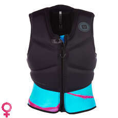 Mystic Womens Diva Kite Front-Zip Impact Vest - Aurora Mystic Womens Diva Kite Front-Zip Impact Vest - Aurora