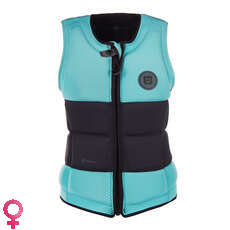 Mystic Womens Dutchess Front-Zip Wake Impact Vest - Mint Mystic Womens Dutchess Front-Zip Wake Impact Vest - Mint