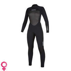 Mystic Womens Star 5/3mm Back-Zip Fullsuit Wetsuit - Black