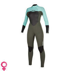 Mystic Womens Star 5/3mm Back-Zip Fullsuit Wetsuit - Mint Green Mystic Womens Star 5/3mm Back-Zip Fullsuit Wetsuit - Mint Green