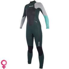 Mystic Womens Star 5/4mm Back-Zip Wetsuit - Teal