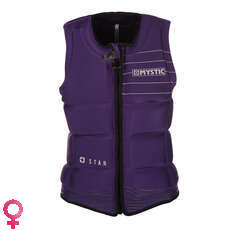 Mystic Womens Star Front-Zip Wake Impact Vest - Purple Mystic Womens Star Front-Zip Wake Impact Vest - Purple