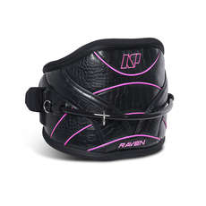 NP Surf [Neil Pryde] Raven EZR Womens Kitesurf Harness - Black/Pink