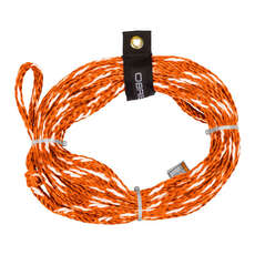 OBrien 4-Person Tube Rope  - Orange/White