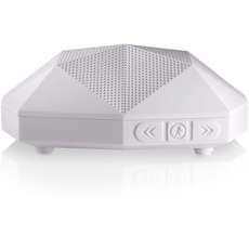 Outdoor Tech Turtle Shell Go Anywhere Boombox - White Outdoor Tech Turtle Shell Go Anywhere Boombox - White