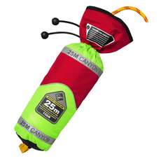 Palm Canyon 25 m Throwline - Red/Hi-Vis Yellow