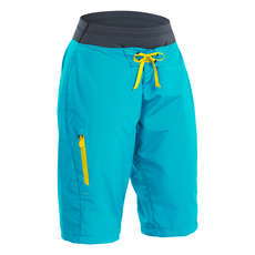 Palm Womens Horizon Shorts - Aqua