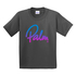 Palm Script T-Shirt - Grey