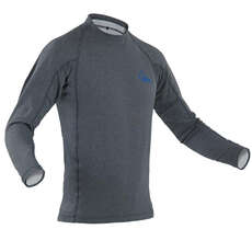 Palm Tsangpo Crew Long Sleeve Thermal Top - Jet Grey