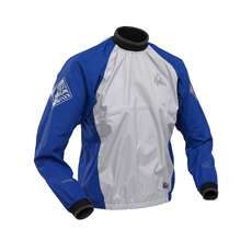 Palm Vortex Long Sleeve Jacket - Blue