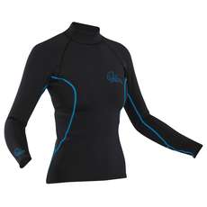 Palm Wairoa Womens Long Sleeve Neoprene Touring Top - Black